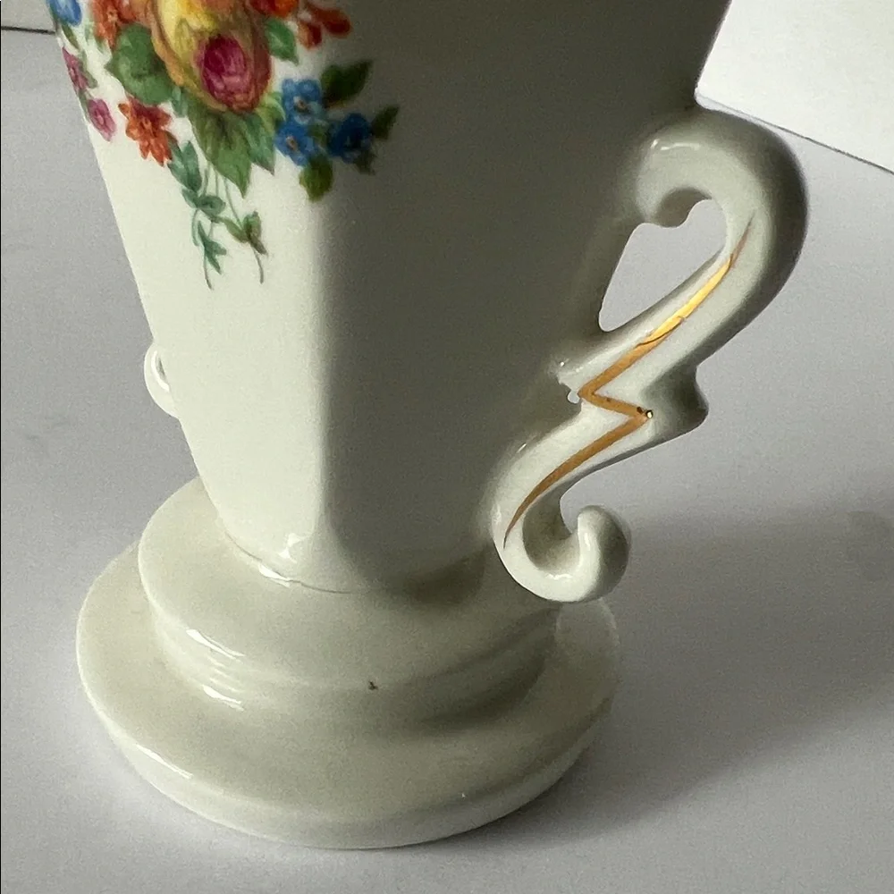 Small Floral Vase with Handles Made in Slovakia‎